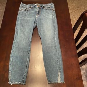Loft size 8 modern skinny ankle length jeans